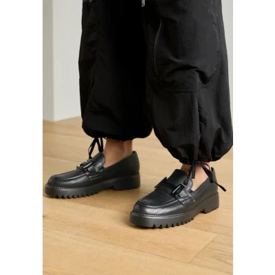 Afbeelding van Gabor Dames Loafer Zwart Leer 52.452.57 Merk: