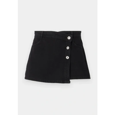 Afbeelding van ONLY ONLLESLY Damesrok, middelhoge taille, normale snit, Washed Black, XS