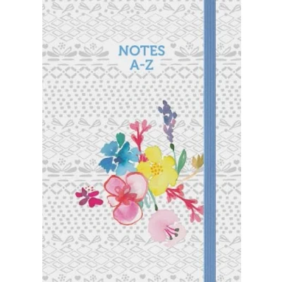 Afbeelding van Notitieboek A Z Flora Castle A5. Mia. K 24005