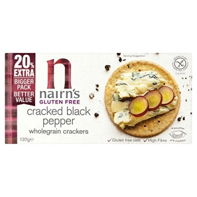Afbeelding van Nairns Cracker pepper 137 g