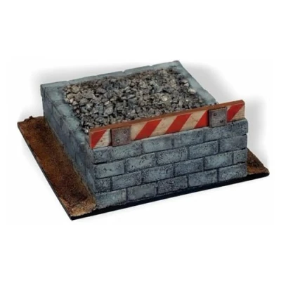 Afbeelding van 1:35 Vallejo SC120 Diorama Railroad Buffer Block Plastic Modelbouwpakket