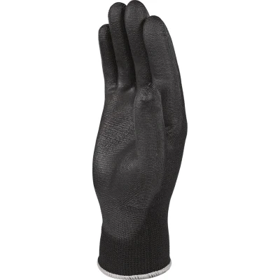 Afbeelding van Delta Plus polyester handschoen VE702PN PU zwart mt 10