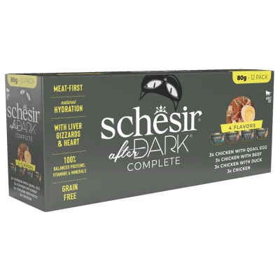 Afbeelding van Schesir After Dark Bouillon Variatie Pack 12 x 80 gr