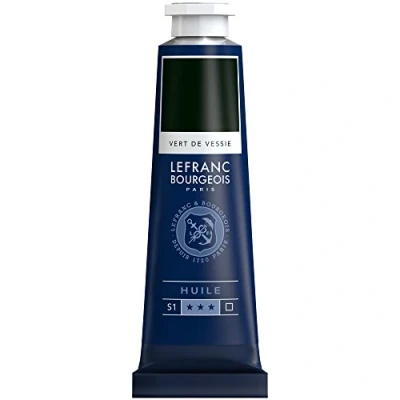 Afbeelding van Lefranc Bourgeois 810026 Fijne olieverf, gladde en sterk gepigmenteerde lichtecht, verouderingsbestendig 40ml Tube, Sap Green