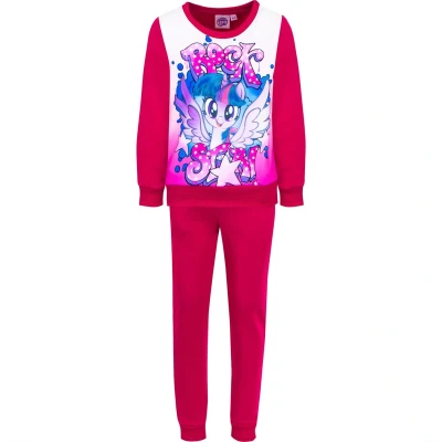Afbeelding van My Little Pony joggingpak roze maat 104 (4 jaar)