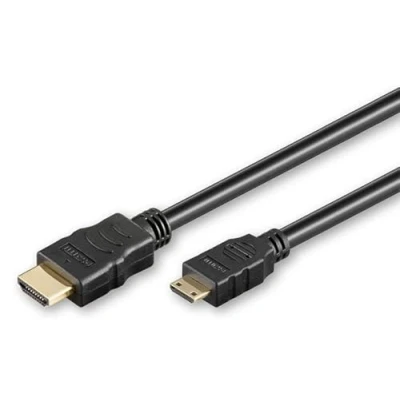 Afbeelding van Microconnect HDM19191V2.0C, 1 m, HDMI Type C (Mini), A (Standaard), 4096 x 2160 Pixels, 3D, Zwart