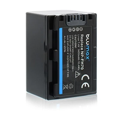 Afbeelding van Blumax NP FH70 batterij compatibel met verschillende Sony camera modellen 1400mAh 7,4V 10,4Wh