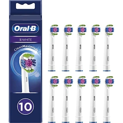 Afbeelding van Oral B Opsteekborstels 3D White 10 stuks FFU CleanMaximizer