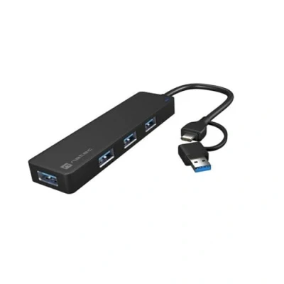 Afbeelding van Hub USB Natec NHU 2023 Zwart