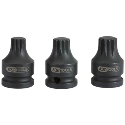 Afbeelding van KS Tools 515.1171 1/2&quot; Bit dopsleutel XZN, kracht, kort, M14