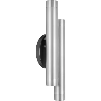 Afbeelding van Trend Modern Wandlamp 4 Lichts Zwart Nickel