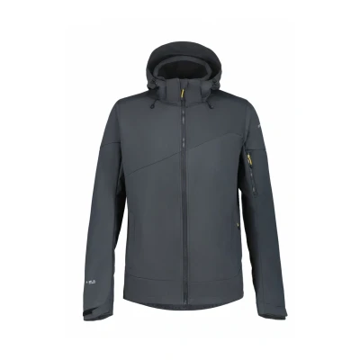 Afbeelding van Icepeak Barmstedt Softshelljas, Heren, Maat: 52, Anthrazit