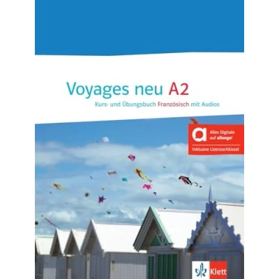 Afbeelding van Voyages neu A2 Hybride Ausgabe allango: Französisch für Anfänger. Kurs und Übungsbuch mit Audios inklusive Lizenzschlüssel allango (24 Monate)