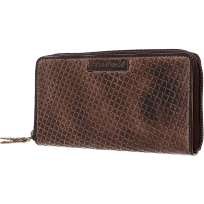 Afbeelding van bruno banani Portemonnee Wichita Zip Around Wallet Brown Bruine