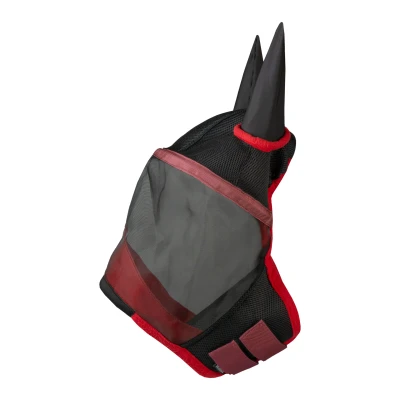 Afbeelding van horka vliegenmasker bow Pony Zwart