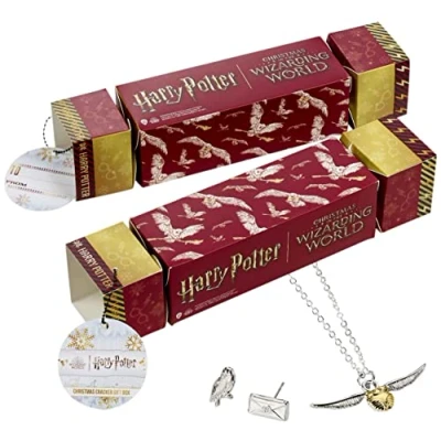 Afbeelding van Harry Potter Gift Cracker Hedwig Necklace and Earrings