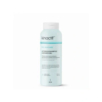 Afbeelding van Kin Cosmetics Kinactif No.6 Suncare Aftersun Shampoo &amp; Showergel 300ml Zilvershampoo