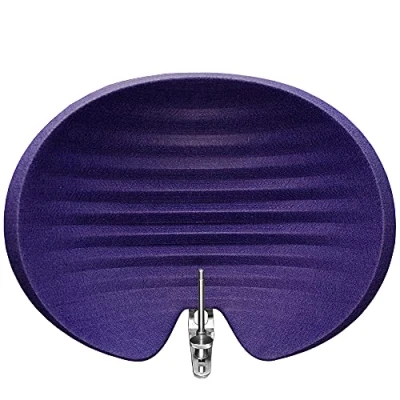 Afbeelding van Aston Microphones HALO Purple Reflectiefilter en draagbare vocal booth