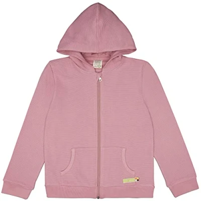 Afbeelding van loud + proud Sweater met rits voor kinderen, Maat: 74/80, Altrosa