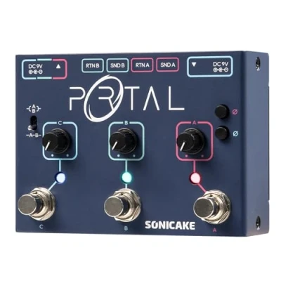 Afbeelding van SONICAKE Gitaar effectpedaal QDS (Active Signal Mixer)