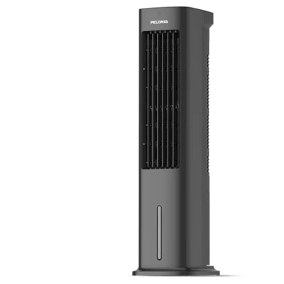 Afbeelding van Pelonis Verdampingskoeler met afstandsbediening, 3 in 1 draagbare luchtkoeler, ventilator, luchtbevochtiger en automatische oscillatie, standen, timer, 7 uur, 2 koelpads voor thuis op kantoor