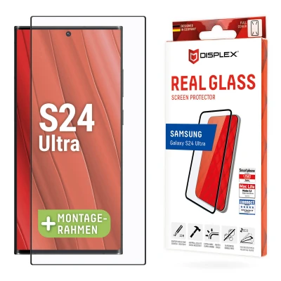 Afbeelding van Screenprotector Samsung Galaxy S24 Ultra: Displex Real Glass FC