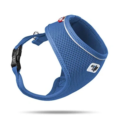 Afbeelding van Curli Basic tuigje air mesh, blauw