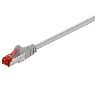 Afbeelding van S/FTP CAT6 Gigabit netwerkkabel / grijs LSZH 30 meter