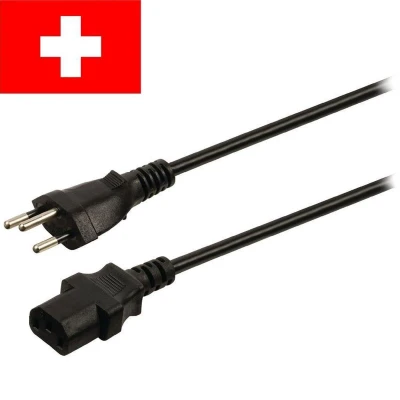 Afbeelding van C13 kabel Nedis 10 meter (Zwitserland)