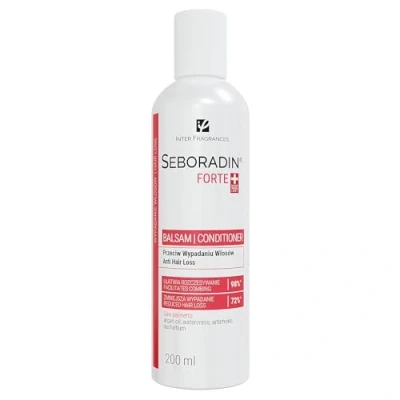 Afbeelding van Seboradin Premium Conditioner voor Haaruitval en Dunner wordend Haar Mannen Vrouwen met Natuurlijke Extracten van Sabalpalm Arganolie, Makt Het Kammen Gemakkelijker, 200 ml