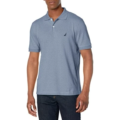 Afbeelding van Nautica Poloshirt voor heren, Diepe anker heide, M