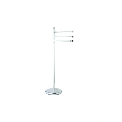 Afbeelding van Huber Croisette Klassiek Handdoekhouder staand model Chroom 4042.01H.CR