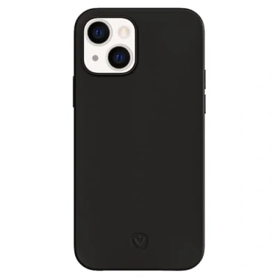 Afbeelding van Apple iPhone 13 Hoesje Echt leder Valenta Hardcase/Backcover Zwart Telefoonhoesje