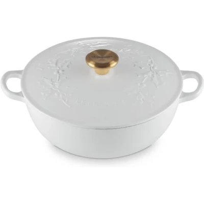 Afbeelding van Le Creuset Marmite Braadpan Holly Cotton 26 cm