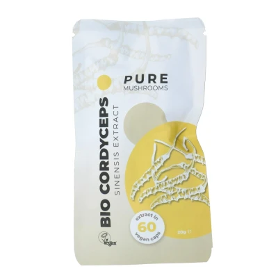 Afbeelding van Pure Mushrooms Bio Cordyceps Capsules 60VCP