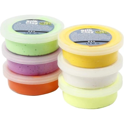 Afbeelding van Silk Clay kleiset Spring 6 x 14 gram 7 delig (79150)