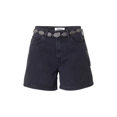 Afbeelding van ONLY denim regular high waist short black