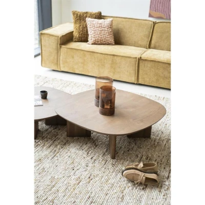 Afbeelding van Eleonora Salontafel Stef Medium Bruin