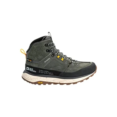 Afbeelding van Jack Wolfskin Heren Terraquest Texapore Mid M top, Gecko Groen, 47.5 EU