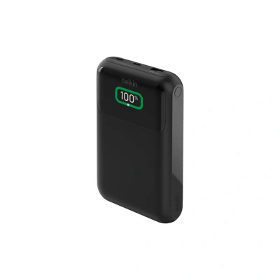 Afbeelding van Belkin BoostCharge 3 poorts 20.000mAh laptoppowerbank met USB C en A poorten, snellader, Power Delivery, draagbare oplader voor o.a. MacBook, iPhone 16 serie, iPad Pro Galaxy S24 Zwart