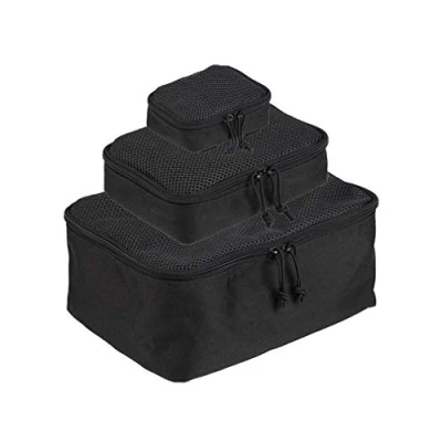 Afbeelding van Mil Tec Mesh Pouch Set 3 delig Toilettas Black