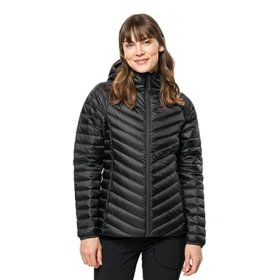 Afbeelding van Jack Wolfskin Passamani Gewatteerde jas, Dames, Maat: XL, Black