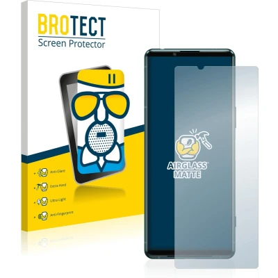 Afbeelding van BROTECT Screenprotector voor Sony Xperia 5 III Folie Beschermfolie Beschermglas matte