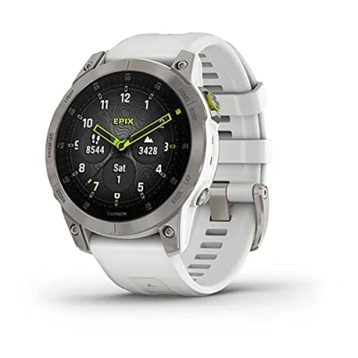 Afbeelding van Garmin Epix 2 smartwatch 010 02582 21 in de kleur Grijs
