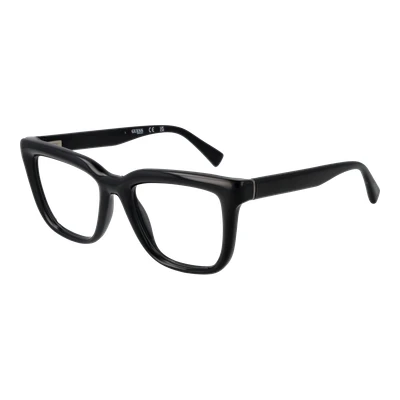Afbeelding van Guess Unisex GU50151 001 Montature da vista Iniettato Nero Squadrata Normale