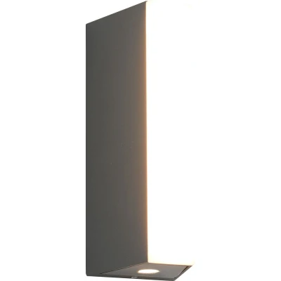 Afbeelding van TRIO MARNE Wandlamp Antraciet incl. 1x SMD 5,5W Buitenverlichting IP65