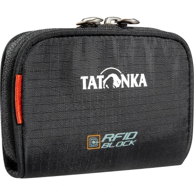 Afbeelding van Plain Wallet RFID B Kleine portemonnee met bescherming en muntvak, vakken voor creditcards, bankkaarten enz. Afmetingen: 11 x 7 2 cm