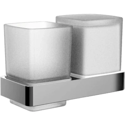 Afbeelding van Emco glashouder loft zamak chroom hxbxd 114x155x104mm verchr 053100101