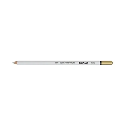 Afbeelding van KOH I NOOR Zachte Eraser Potlod, Wit