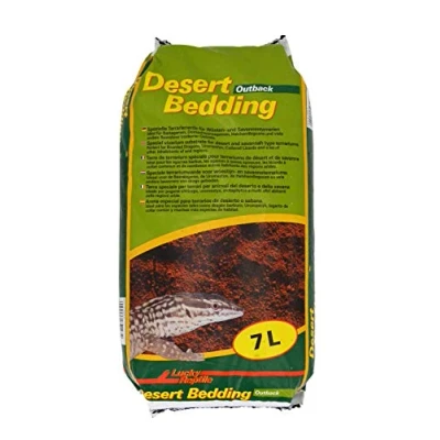Afbeelding van Lucky Reptile Desert Bedding 7 liter substraat voor woestijnterrariums natuurlijk met zand &amp; klei terrarium baardagamen luipaardgekko&#039;s